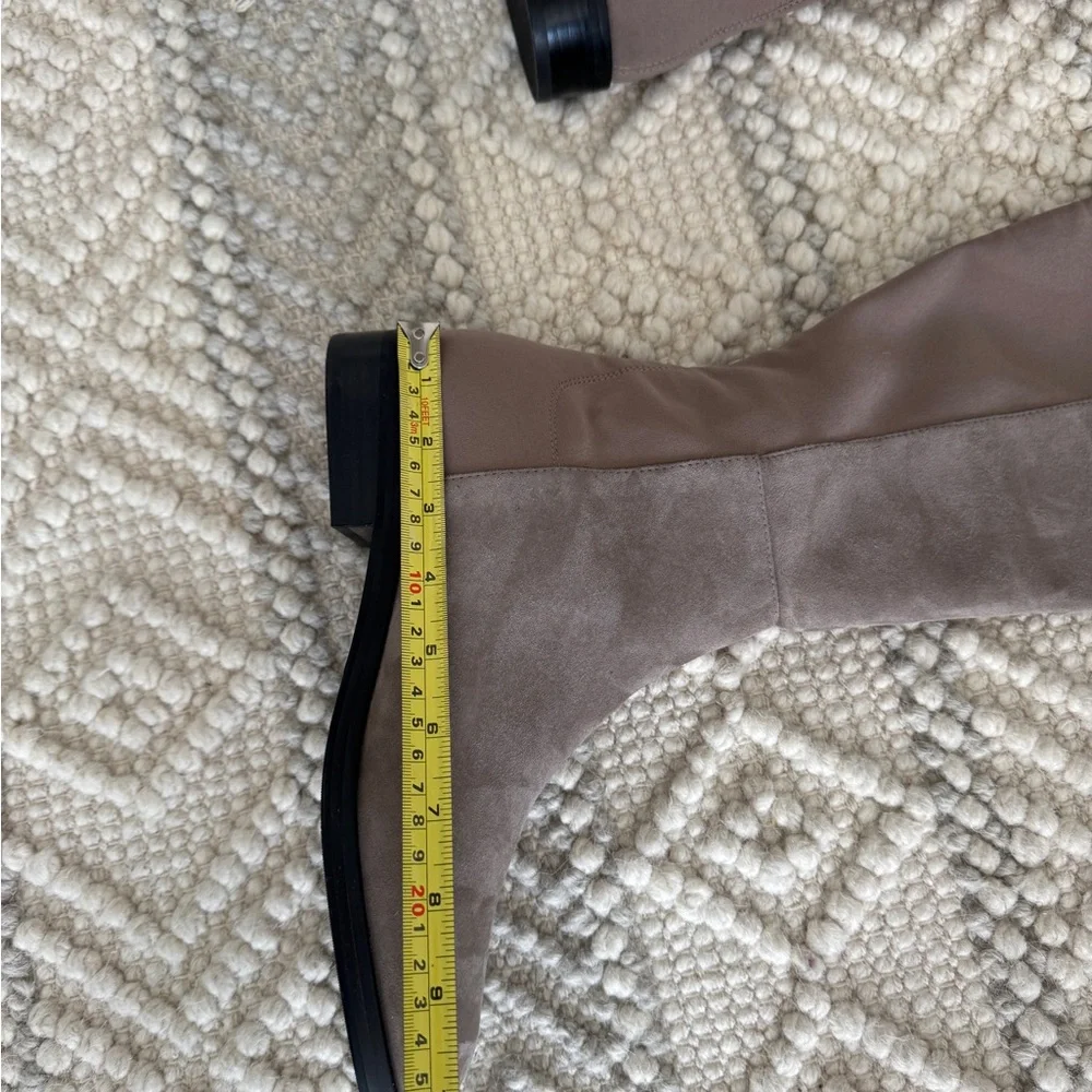 Stuart Weizman Over the Suede Knee-High Boots